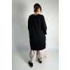 Oversize Mikina | Šaty s výstřihem Black