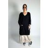 Oversize Mikina | Šaty s výstřihem Black