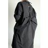 Košile s vázáním na zádech Black