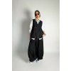 Asymetrická vesta Elegant Black
