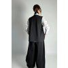 Asymetrická vesta Elegant Black