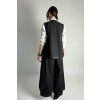 Asymetrická vesta Elegant Black