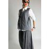 Asymetrická vesta Elegant Grey