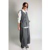 Asymetrická vesta Elegant Grey
