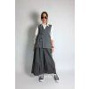 Asymetrická vesta Elegant Grey