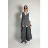 Asymetrická vesta Elegant Grey