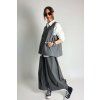 Asymetrická vesta Elegant Grey
