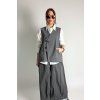 Asymetrická vesta Elegant Grey