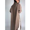 Dlouhá Košile | Šaty Next Steps Dark Beige