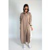 Dlouhá Košile | Šaty Next Steps Dark Beige