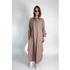 Dlouhá Košile | Šaty Next Steps Dark Beige