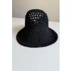 Klobouk s velkým kšiltem Black