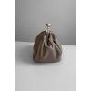 Kožené psaníčko Kiss Lock Clutch Brown