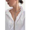 Stříbrný náhrdelník Long Chain Collar