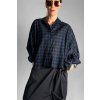 Kostkovaná košile Adiva Navy | Black