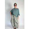 Top | Halenka s kulatým střihem Dark Mint