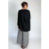Oversize Top | Halenka se spadlými rameny Black