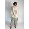 Oversize Top | Halenka se spadlými rameny Beige