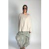 Oversize Top | Halenka se spadlými rameny Beige