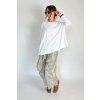 Oversize Top | Halenka se spadlými rameny White