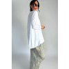 Oversize Top | Halenka se spadlými rameny White