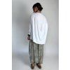 Oversize Top | Halenka se spadlými rameny White