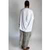 Oversize Top | Halenka se spadlými rameny White