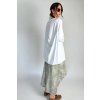 Oversize Top | Halenka se spadlými rameny White