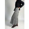 Mušelínové kostkované kalhoty Black | Grey | Cream