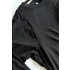 Viskózový Top | Halenka s netopýřími rukávy Black