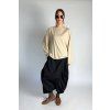 Viskózový Top | Halenka s netopýřími rukávy Beige