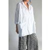 Oversize košile s kapsami White