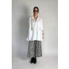 Oversize košile s kapsami White