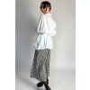 Oversize košile čtvercového střihu White