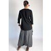 Top | Halenka s 3/4 rukávem Black