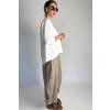 Top | Halenka s 3/4 rukávem White