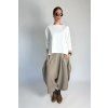 Top | Halenka s 3/4 rukávem White