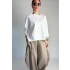 Top | Halenka s 3/4 rukávem White