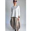 Top | Halenka s 3/4 rukávem White