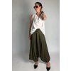 Kalhoty | Sukně  Lyocell Khaki