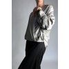 Halenka | Košile s překladem Glossy Beige | Grey