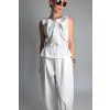 Mušelínový Top | Vesta Grey Line