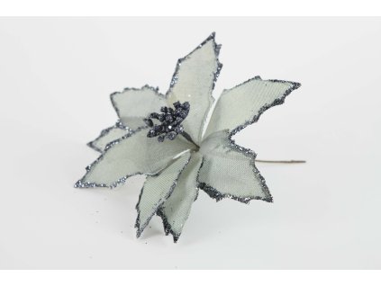 Vianočná ruža šedá 20cm