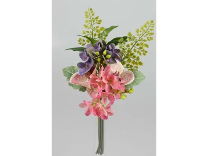 Kytička orchidea ružová 32cm