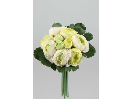 Kytica Ranunculus zelená 25cm