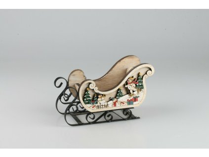 Sane drevené so vzorom 22x12cm