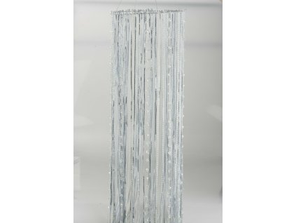Perlová dekorácia visiaca silver 100cm