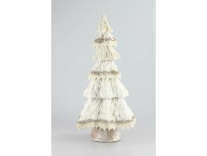 Vianočný stromček biely 68cm
