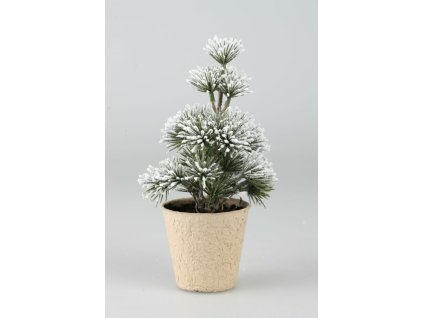 Stromček zasnežený 22cm