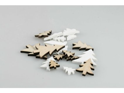 Drevený stromček 3-7cm